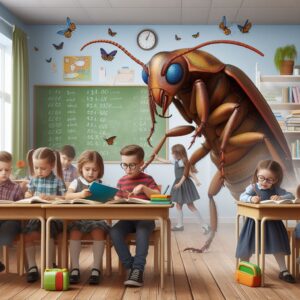 pest-bothering-children-in-school